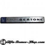 Disegno Bertone badge Alfa 90